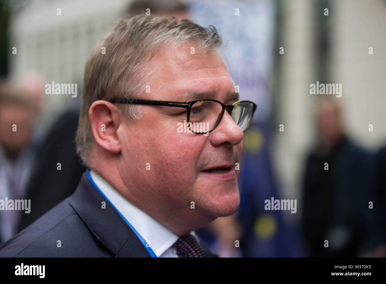 Les départs à la suite de Boris Johnson's management lancent une campagne pour devenir le chef du parti conservateur. Avec : Mark Francois Où : London, Royaume-Uni Quand : 12 Jun 2019 Credit : Wheatley/WENN Banque D'Images