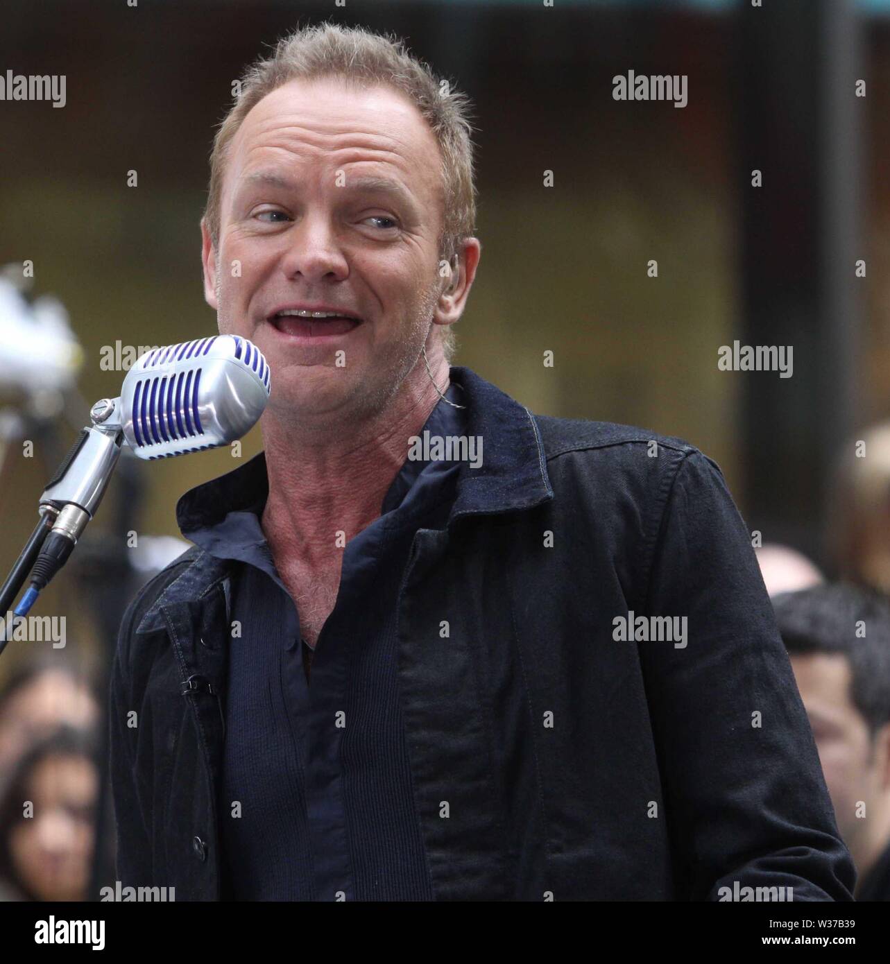 Sting 2010 Photo de John Barrett/CelebrityArchaeology.com Banque D'Images