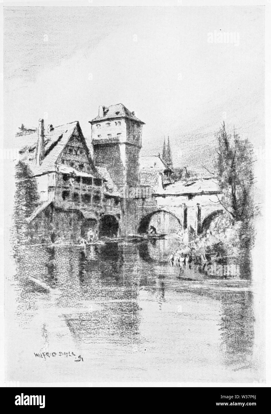 Le Livre Jaune - Volume 6 - Planche 10 Banque D'Images