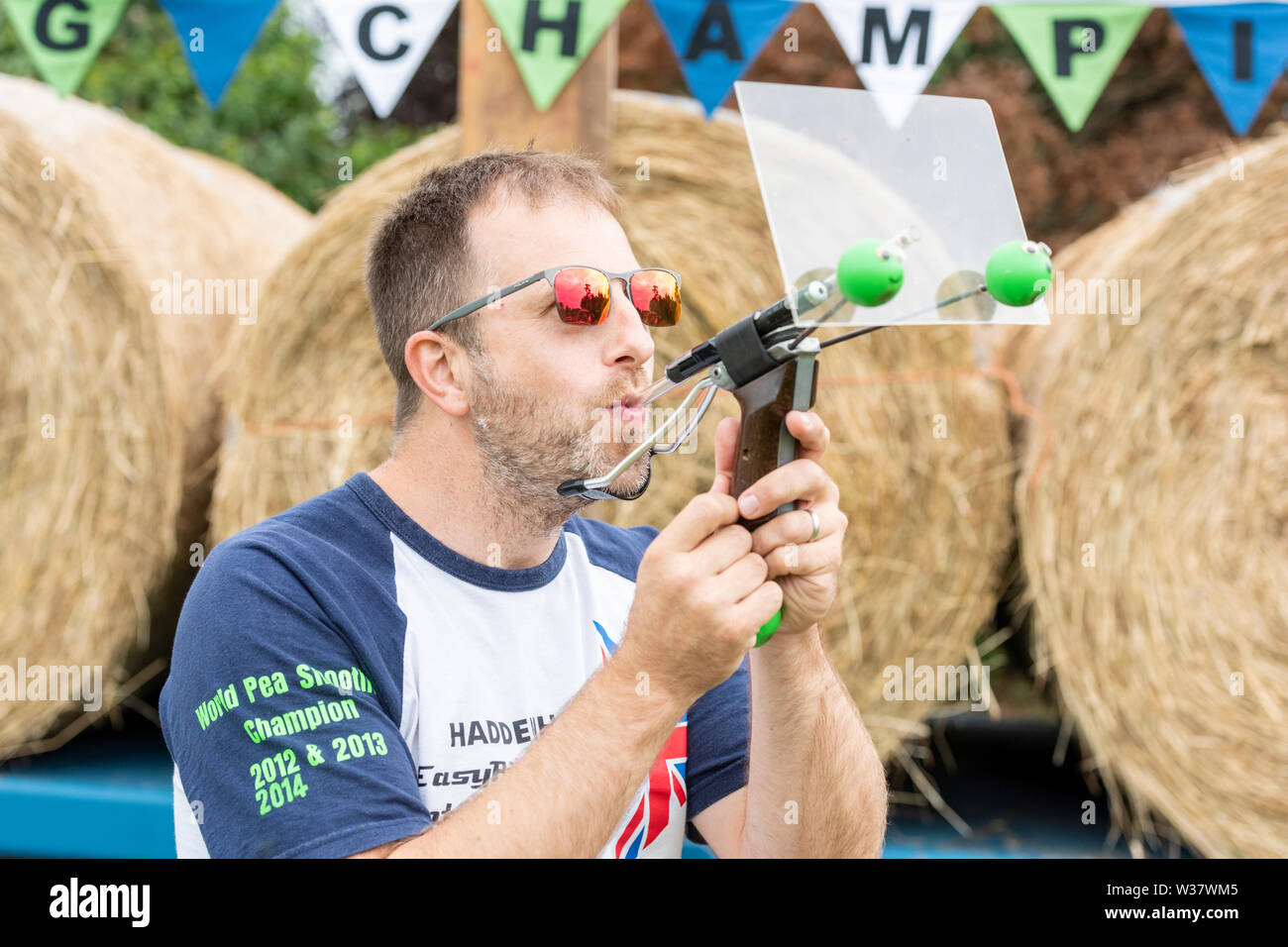 Championnat du monde de tir au pois Banque de photographies et d’images à haute résolution Alamy