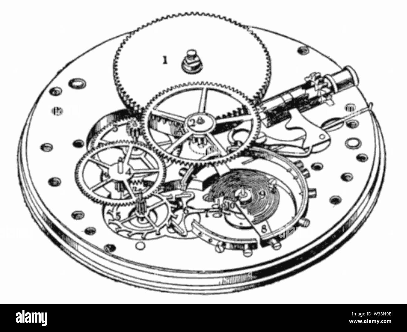 Livre Horlogerie - Documentation Et Fournitures Pour Mouvements De Montres - Occasion