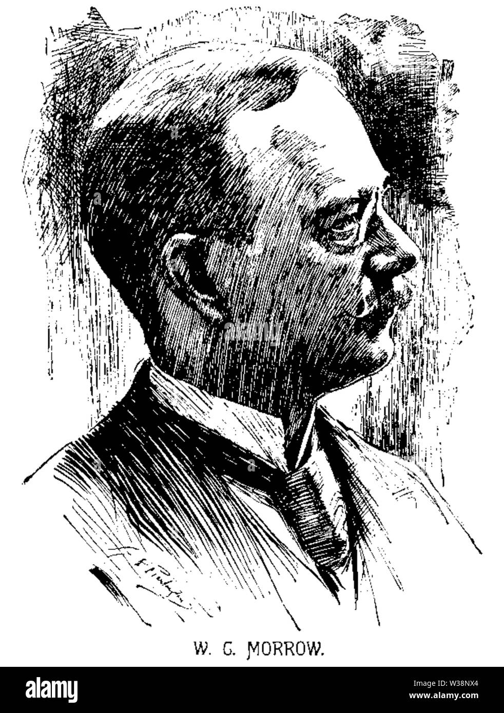 Wc morrow auteur Banque D'Images