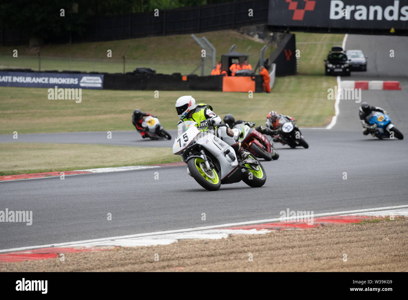 Motor Cycle Brands Hatch, Kent UK Banque D'Images