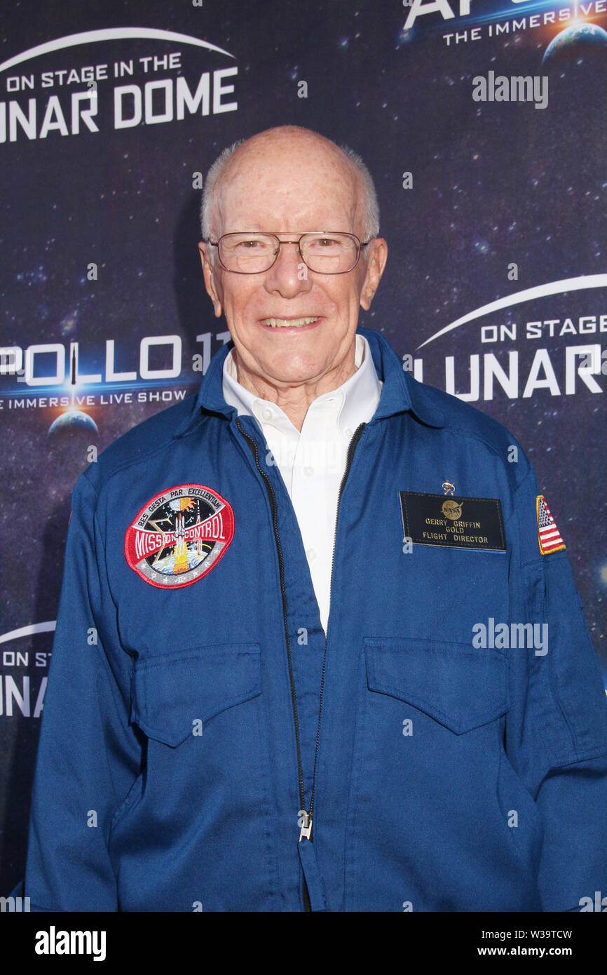 Los Angeles, USA. 10 juillet, 2019. 07/10/2019 Charlie Duc 'Apollo 11 : Le Live Show' Soirée d'ouverture tenue à la Dome lunaire à Pasadena, CA Crédit : Cronos/Alamy Live News Banque D'Images