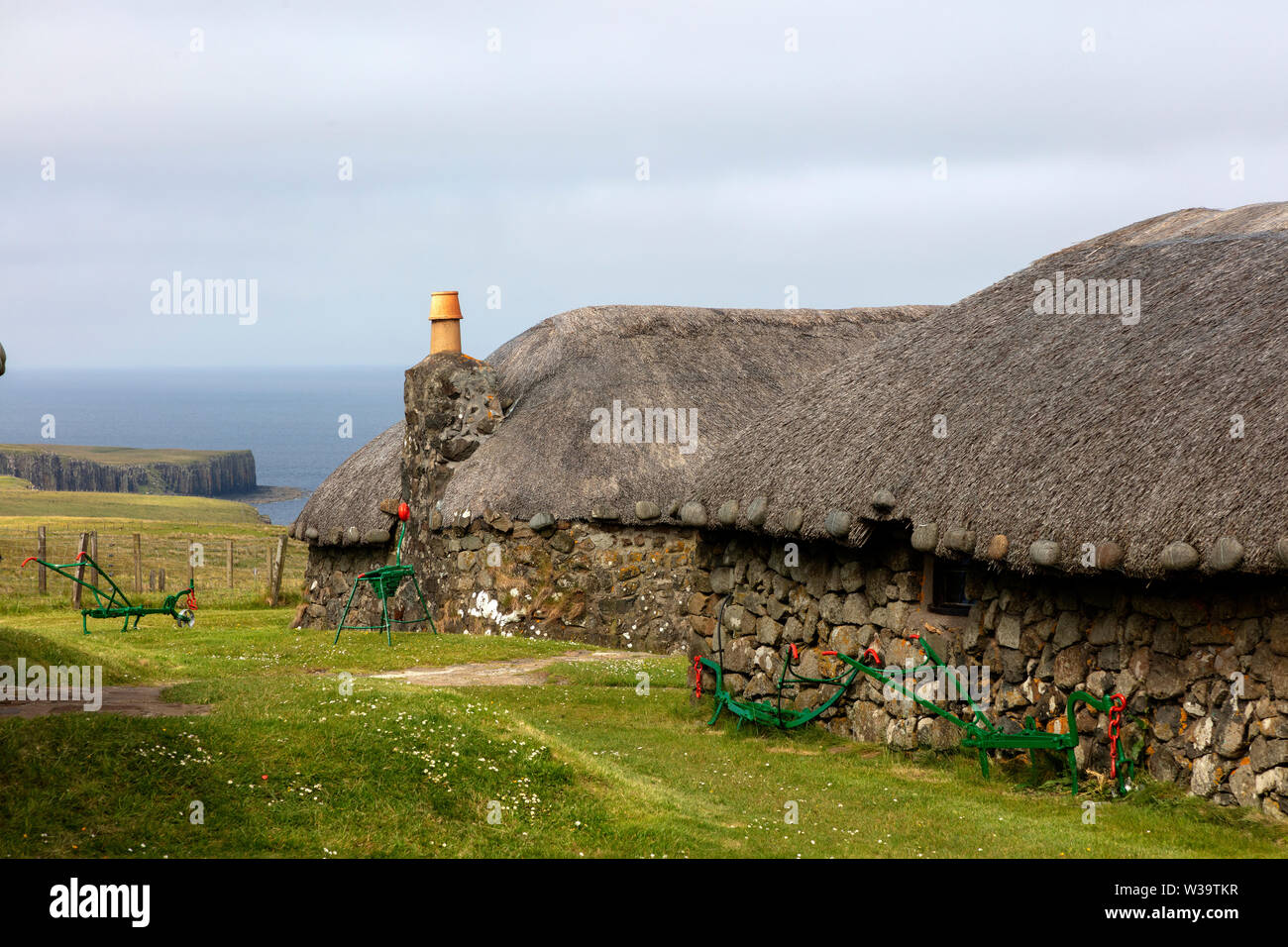 Skye Museum of Island Life, Kilmuir, Ile de Skye, Ecosse, Royaume-Uni Banque D'Images