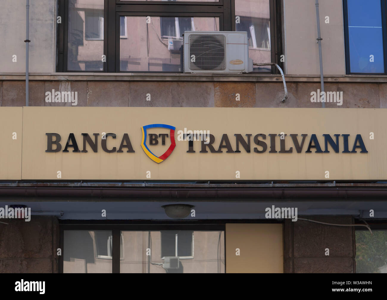 Banca Transilvania dans Constanta Roumanie Photo Stock - Alamy