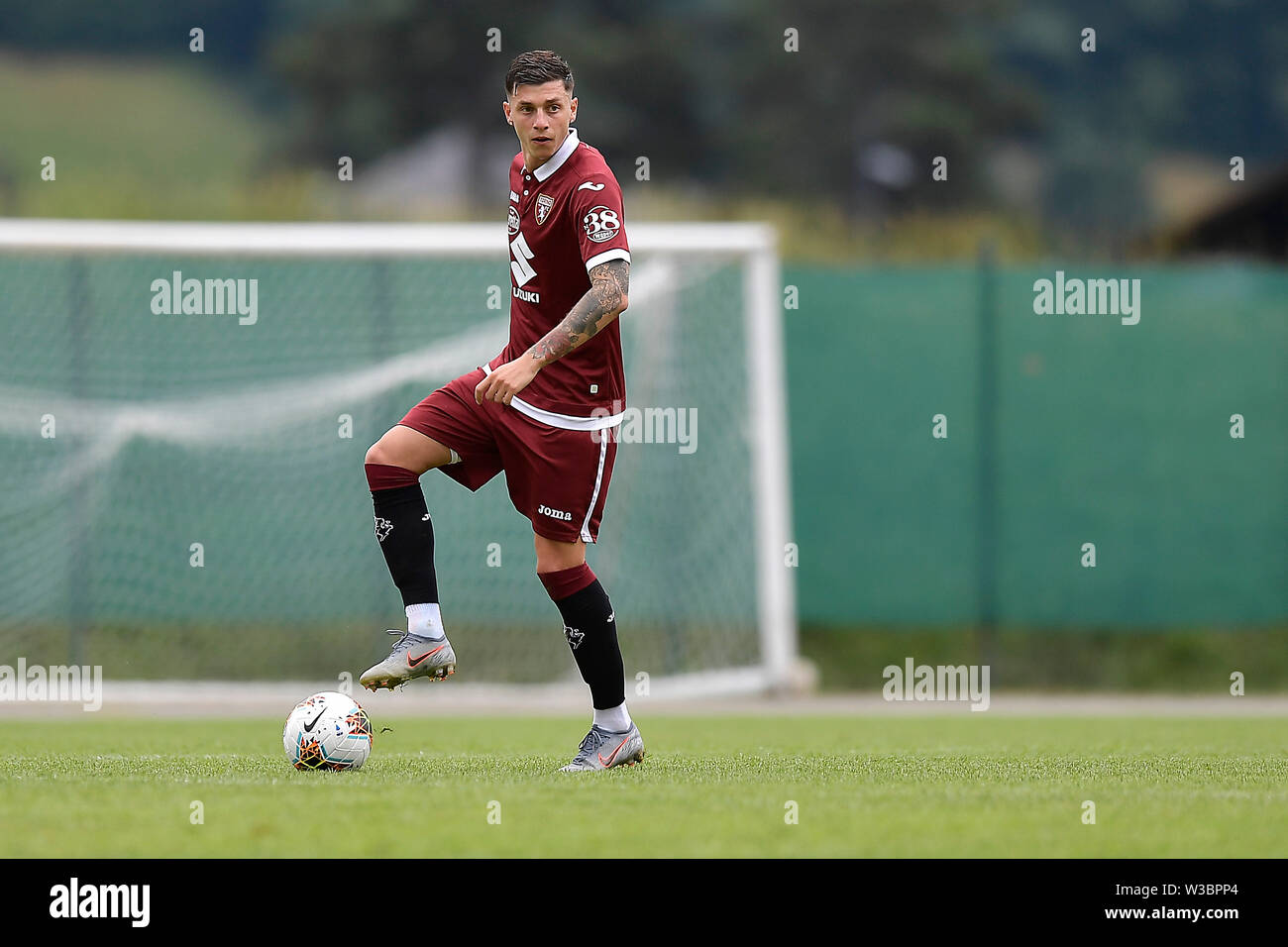 Foto LaPresse - Fabio Ferrari14 07 2019 Bormio ( Italia ) TORINO Torino FC Sport ESCLUSIVA - Fc Ritiro campionato pré-saison 2019-2020 - Torino Fc vs Merano - gara amichevole. Nella foto:Daniele Baselli (Torino Fc) ; Photo LaPresse - Fabio Ferrari 14 juillet 2019 Bormio ( Italie ) Turin Turin EXCLUSIF Sport FC FC - l'avant-saison 2019-2020. Torino Fc vs Merano - match amical dans le pic:Daniele Baselli (Torino Fc) ; Banque D'Images