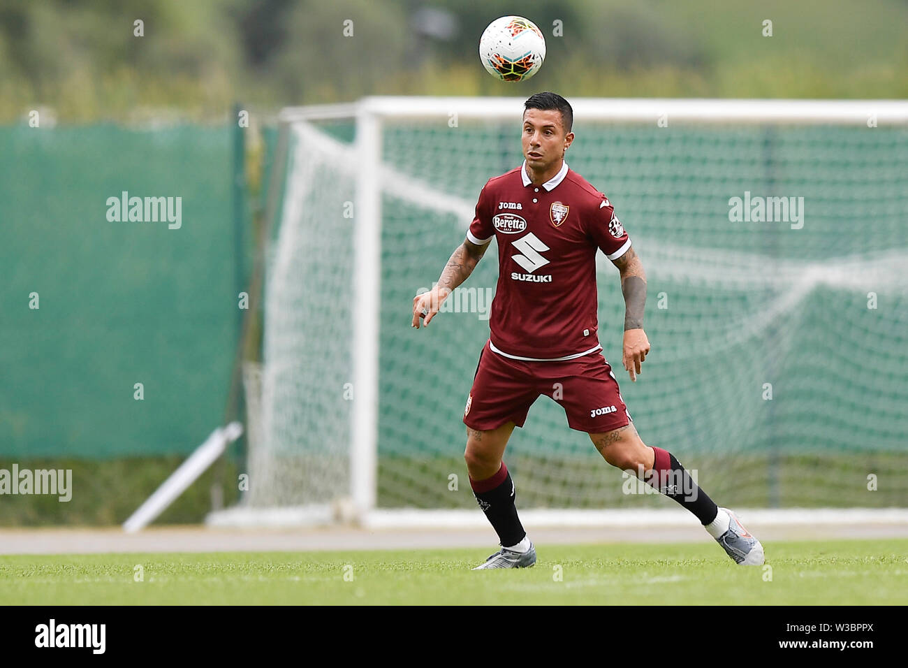 Foto LaPresse - Fabio Ferrari14 07 2019 Bormio ( Italia ) TORINO Torino FC Sport ESCLUSIVA - Fc Ritiro campionato pré-saison 2019-2020 - Torino Fc vs Merano - gara amichevole. Nella foto:Armando Izzo (Torino Fc) ; Photo LaPresse - Fabio Ferrari 14 juillet 2019 Bormio ( Italie ) Turin Turin EXCLUSIF Sport FC FC - l'avant-saison 2019-2020. Torino Fc vs Merano - match amical dans le pic:Armando Izzo (Torino Fc) ; Banque D'Images