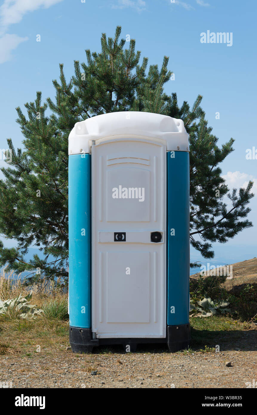Les toilettes bio Banque D'Images