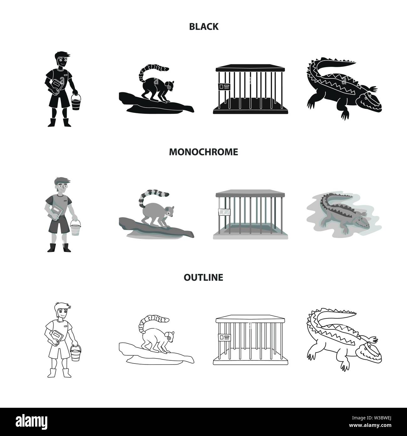 La conception de la nature et de vecteur icône fun. Ensemble de la nature et du divertissement symbole boursier pour le web. Illustration de Vecteur