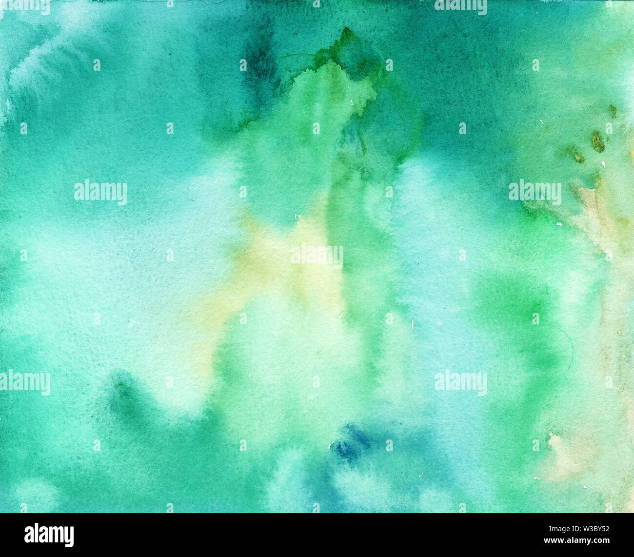Résumé fond aquarelle, peints à la main, la texture, les taches d'aquarelle. La conception de plans, papiers peints, couvre et l'emballage. Banque D'Images