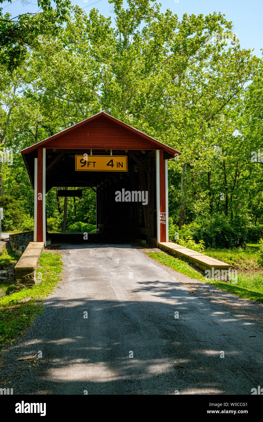 Witherspoon Bridge, Anderson Road, Canton de Montgomery, Alabama Banque D'Images