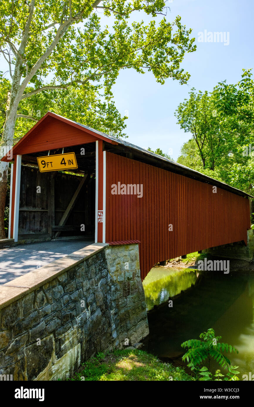 Witherspoon Bridge, Anderson Road, Canton de Montgomery, Alabama Banque D'Images