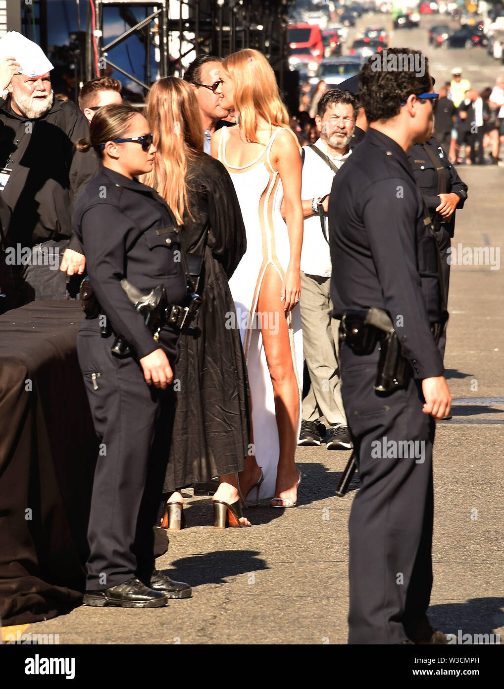 HOLLYWOOD, CA - le 13 juillet : assiste à Guillaume Gallienne la première de Universal Pictures' 'Fast & Furious présente : Hobbs & Shaw' au Kodak Theater Le 13 juillet 2019 à Hollywood, Californie. Banque D'Images