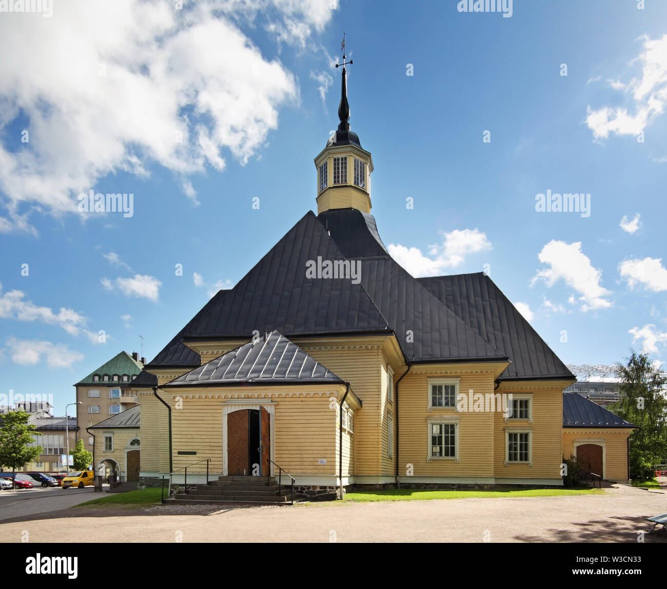 Église Notre Dame à Lappeenranta. La Carélie du Sud. La Finlande Banque D'Images