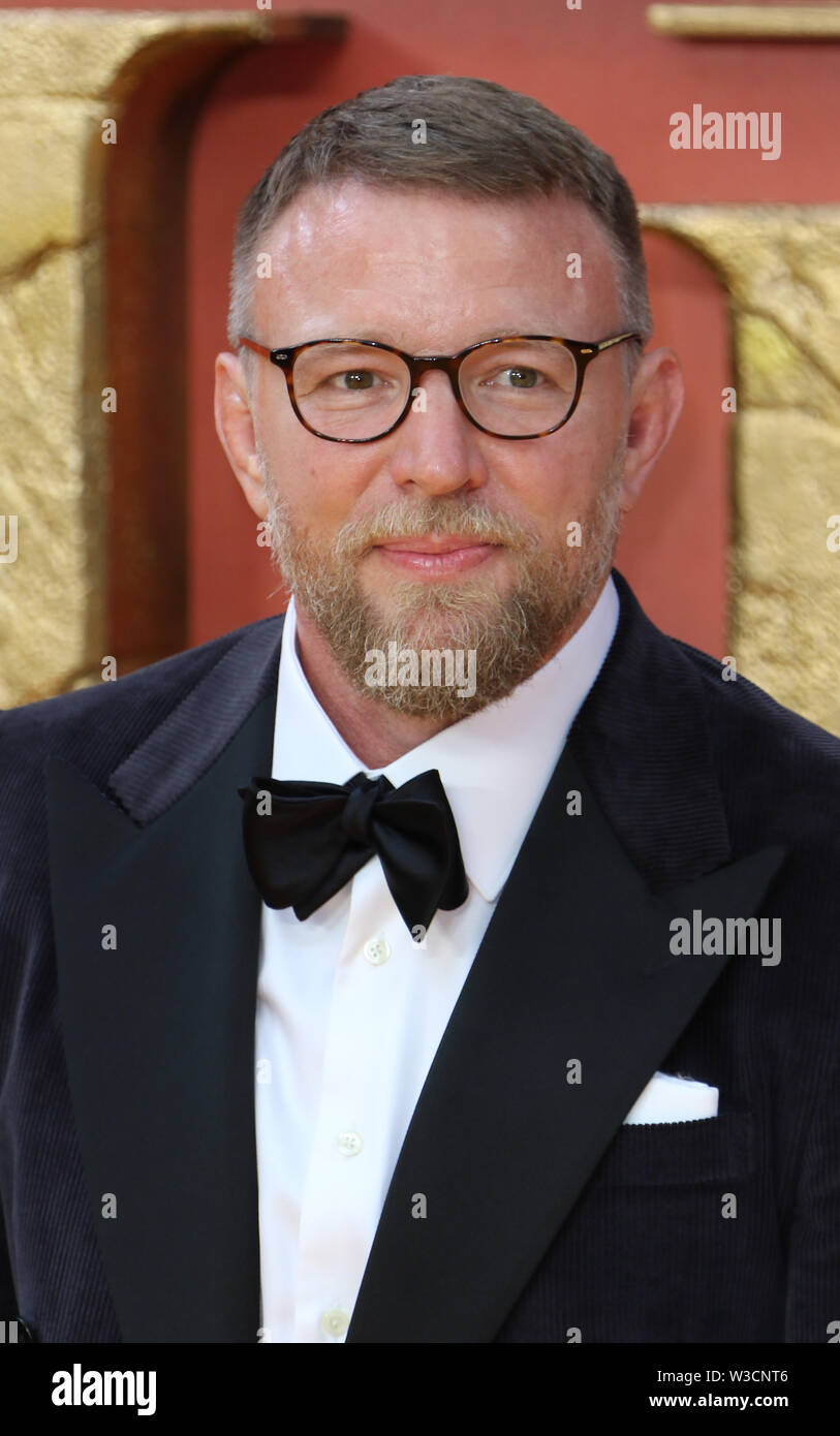 Guy Ritchie, Le Roi Lion - première européenne, Leicester Square, London, UK, 14 juillet 2019, photo de Richard Goldschmidt Banque D'Images