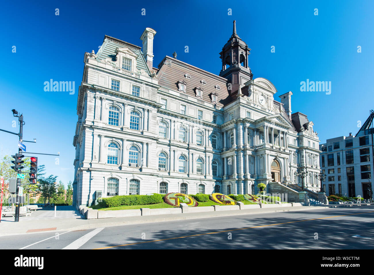 L'Hôtel de Ville de Montréal à Montréal, Canada Banque D'Images