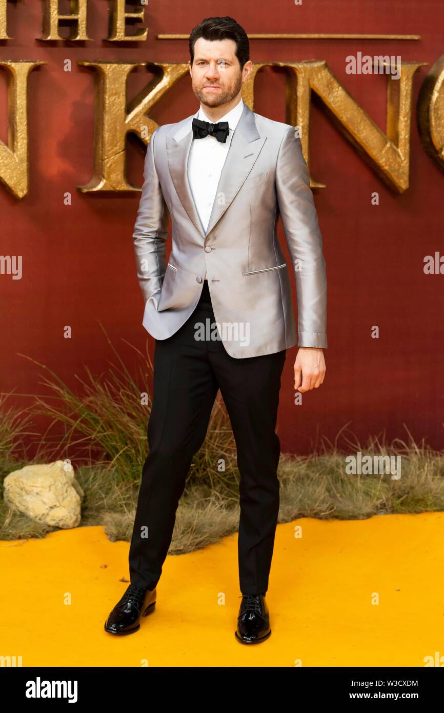 Londres, Royaume-Uni. 14 juillet 2019. Billy Eichner assiste à la ROI LION première Européenne à Leicester Square. Londres, Royaume-Uni. 14/07/2019 | Le monde d'utilisation : dpa Crédit photo alliance/Alamy Live News Banque D'Images