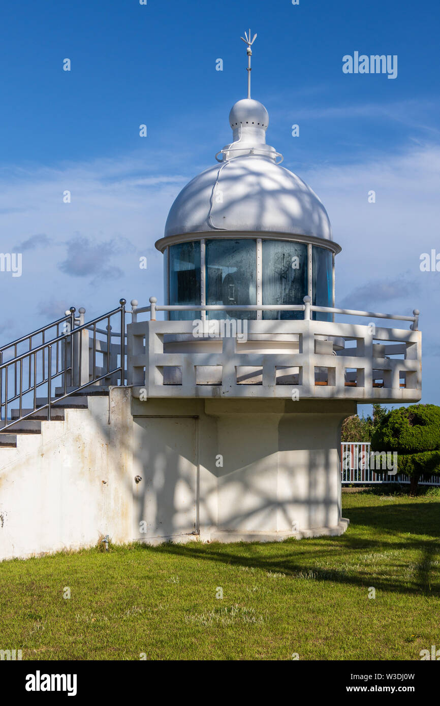 Phare de Ganjeolgot secondaire inférieur, près de la côte de lumière direction. Point le plus oriental de la péninsule à Ulsan, Corée du Sud. Asie Banque D'Images