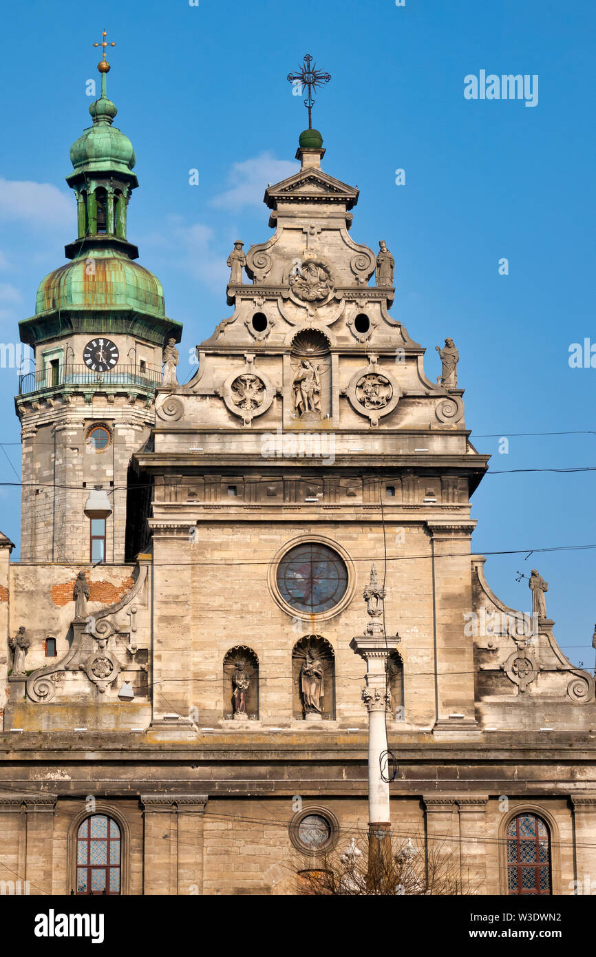 L'Église des Bernardins, Lviv, Ukraine Banque D'Images