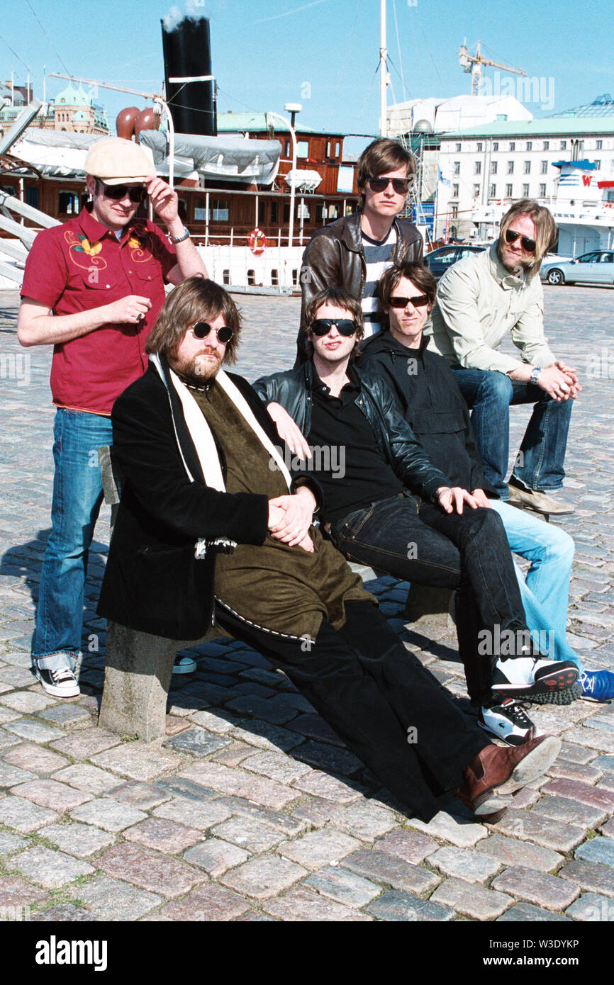 La bande originale de nos vies en bande Gothenberg harbour (2004), Göteborg, Göteborg, Suède. Banque D'Images