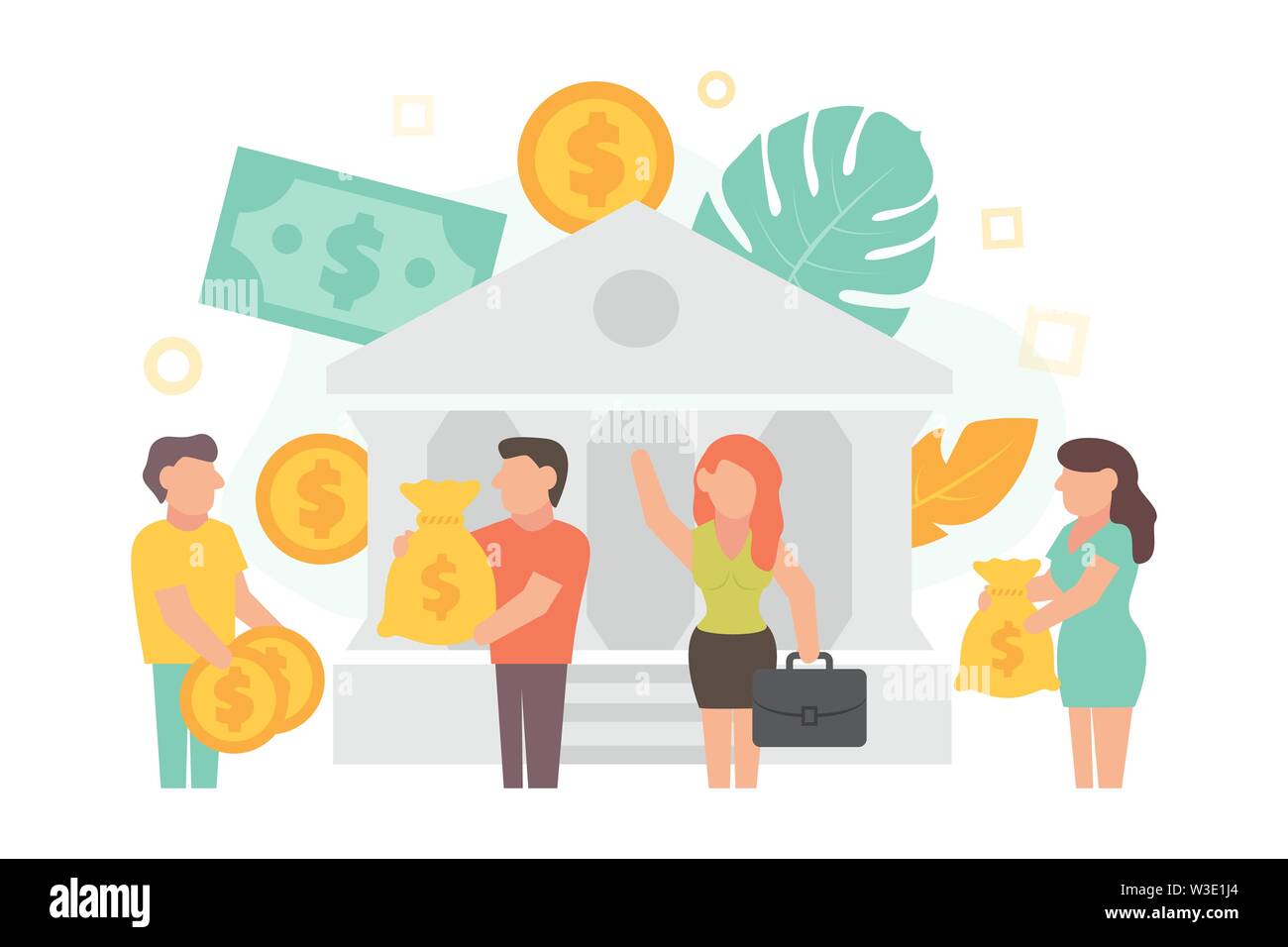 Banque mondiale. Illustration pour business design et infographie Illustration de Vecteur Banque mondiale. Illustration pour business design et infographie Illustration de Vecteur