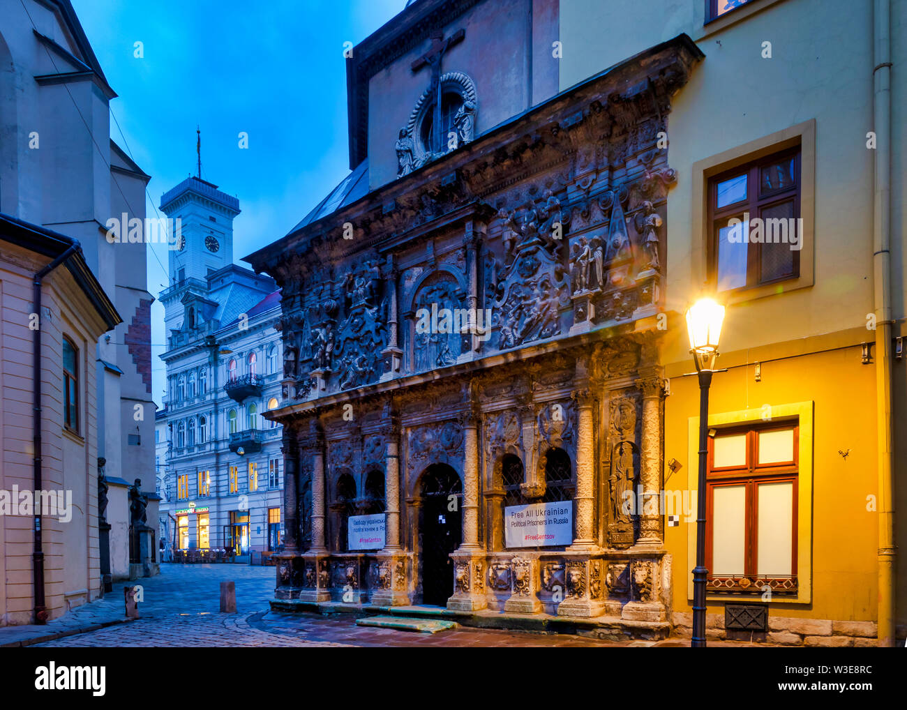 Chapelle de Boim, Lviv, Ukraine Banque D'Images