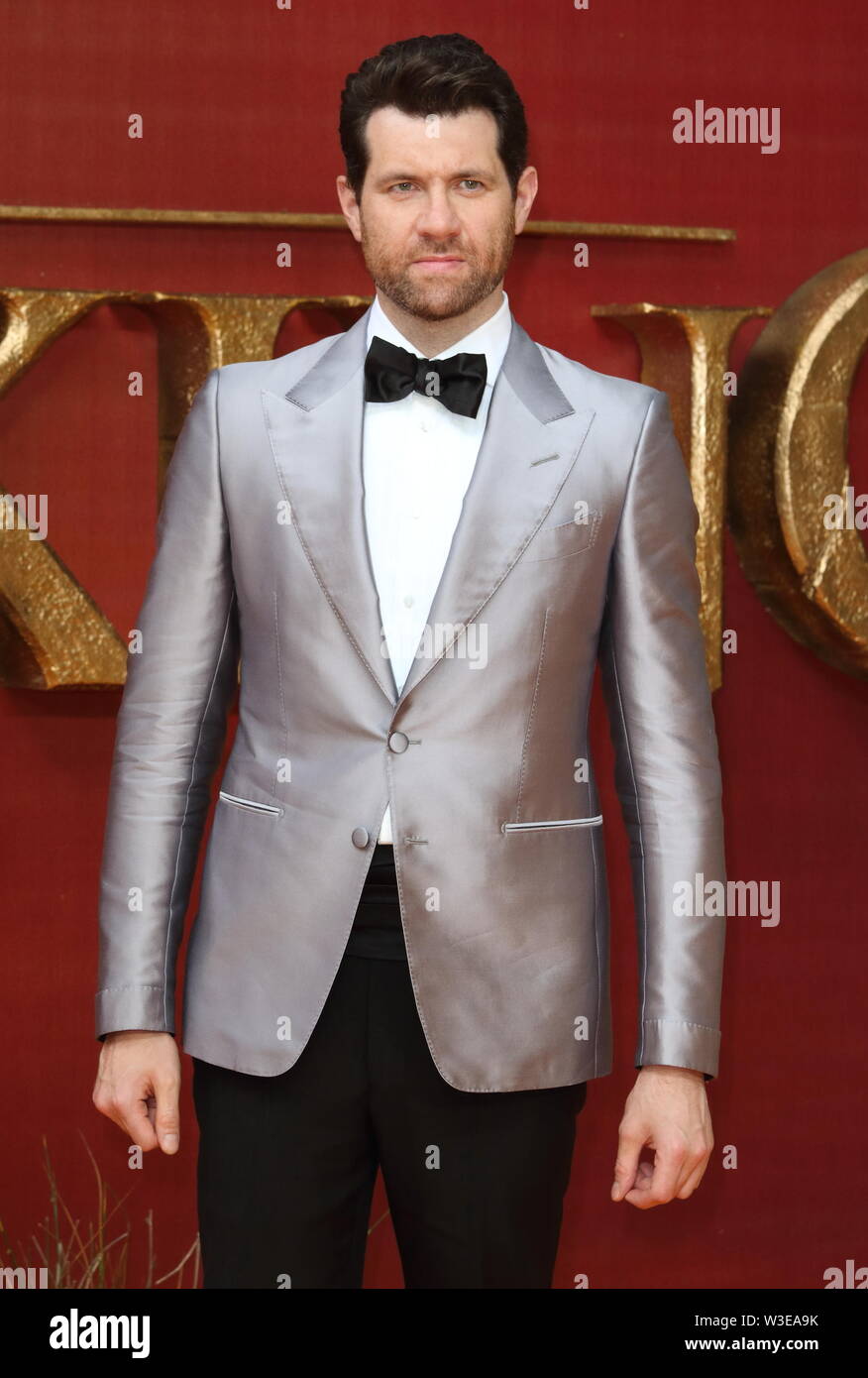 Billy Eichner lors de la première européenne du Disney's The Lion King à l'odéon cinéma Luxe, Leicester Square à Londres Banque D'Images