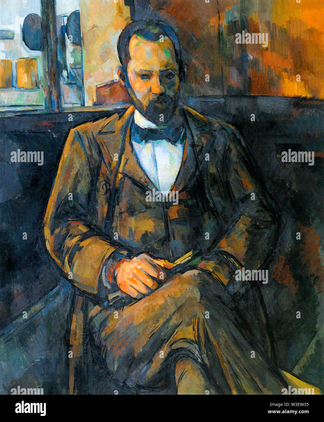 Paul Cézanne, Portrait d'Ambroise Vollard, portrait, 1899 Banque D'Images