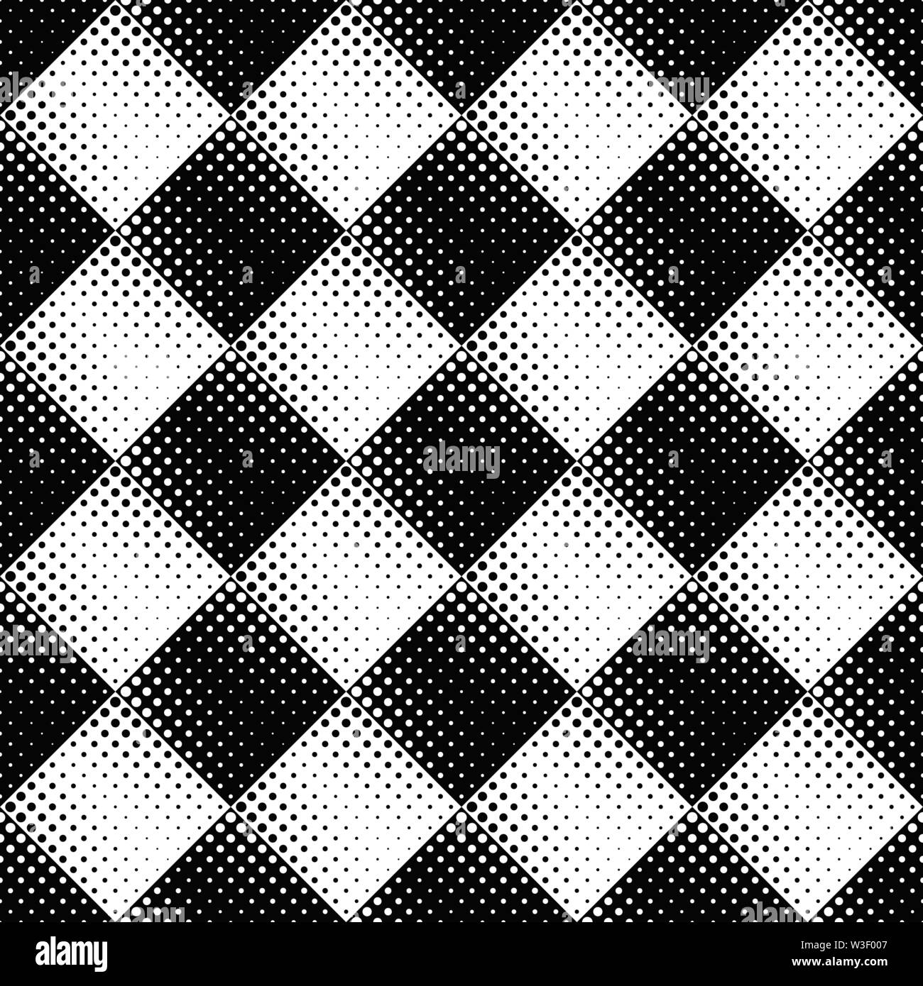 Modèle de point background design - abstract vector illustration noir et blanc provenant des milieux Illustration de Vecteur