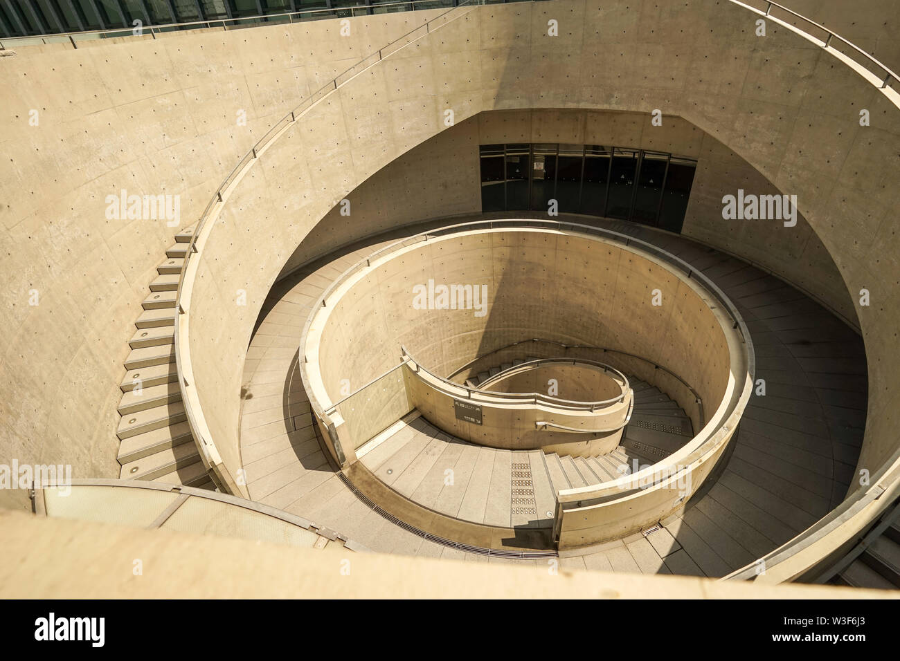 Musée d'art de Hyogo dans le district de chapeau à Kobe, Japon Banque D'Images