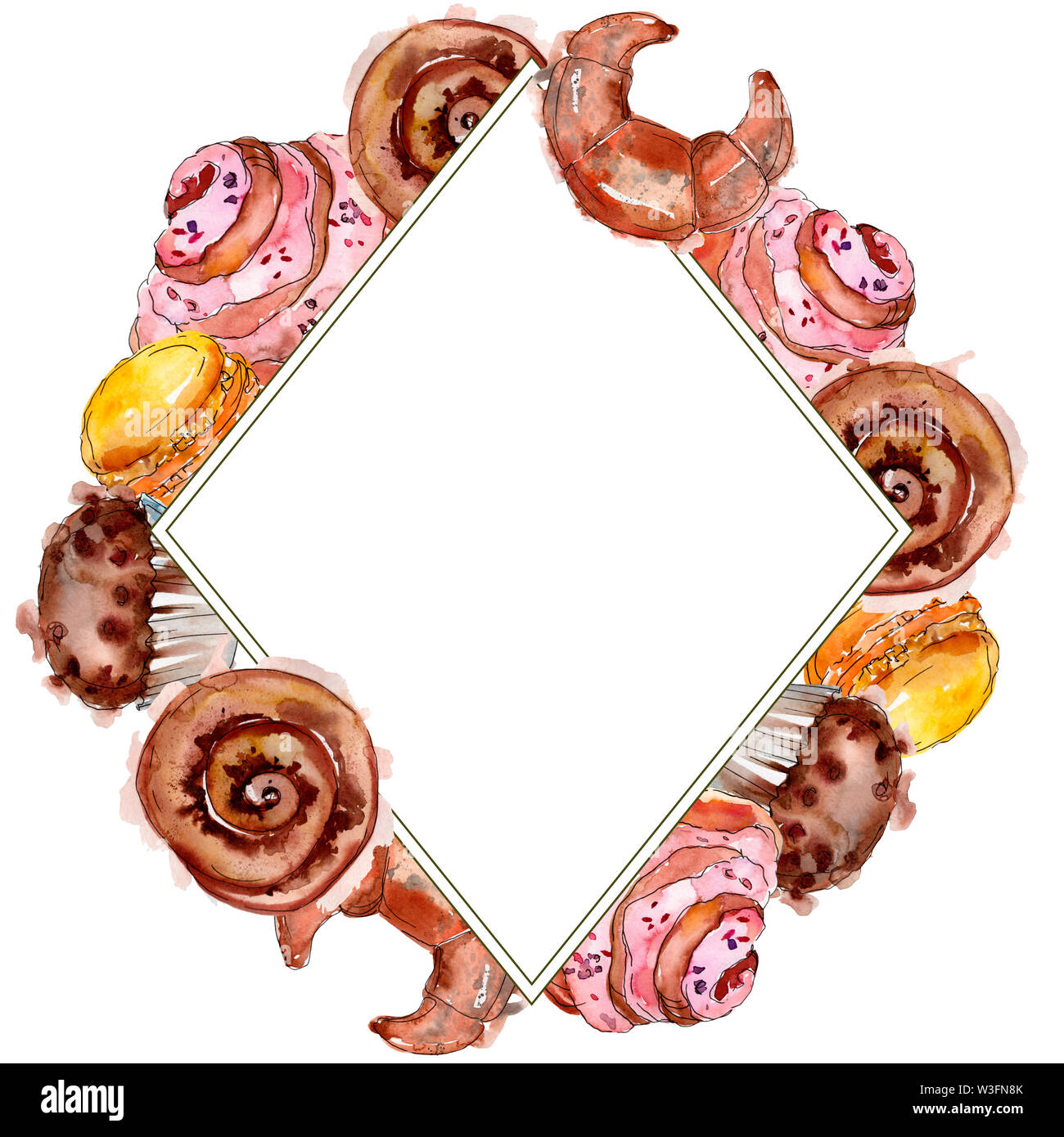 Delicieux Gateau Et Dessert Dans Un Style Aquarelle De La Nourriture Backgriund Aquarelle Set Bordure De Cadre Carre Ornement Photo Stock Alamy Delicieux Gateau Et Dessert Dans Un Style Aquarelle De La Nourriture Backgriund Aquarelle Set Bordure De Cadre Carre Ornement Photo Stock Alamy