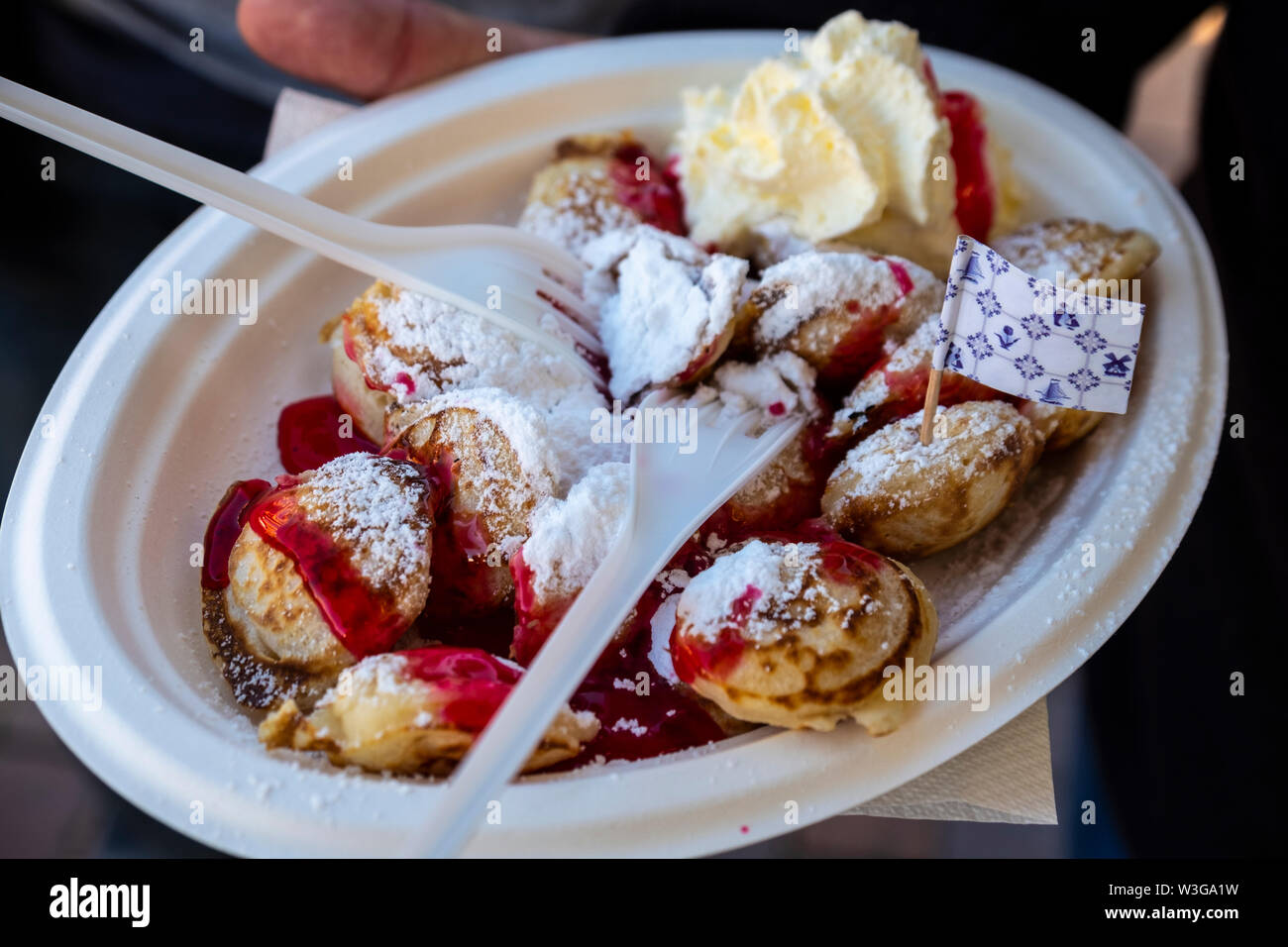 La Bastille est un Sydney​ Festival culturel français célébration de la nourriture, du vin et de l'art, qui a lieu chaque année à Sydney Circular Quay et The Rocks, Australie Banque D'Images