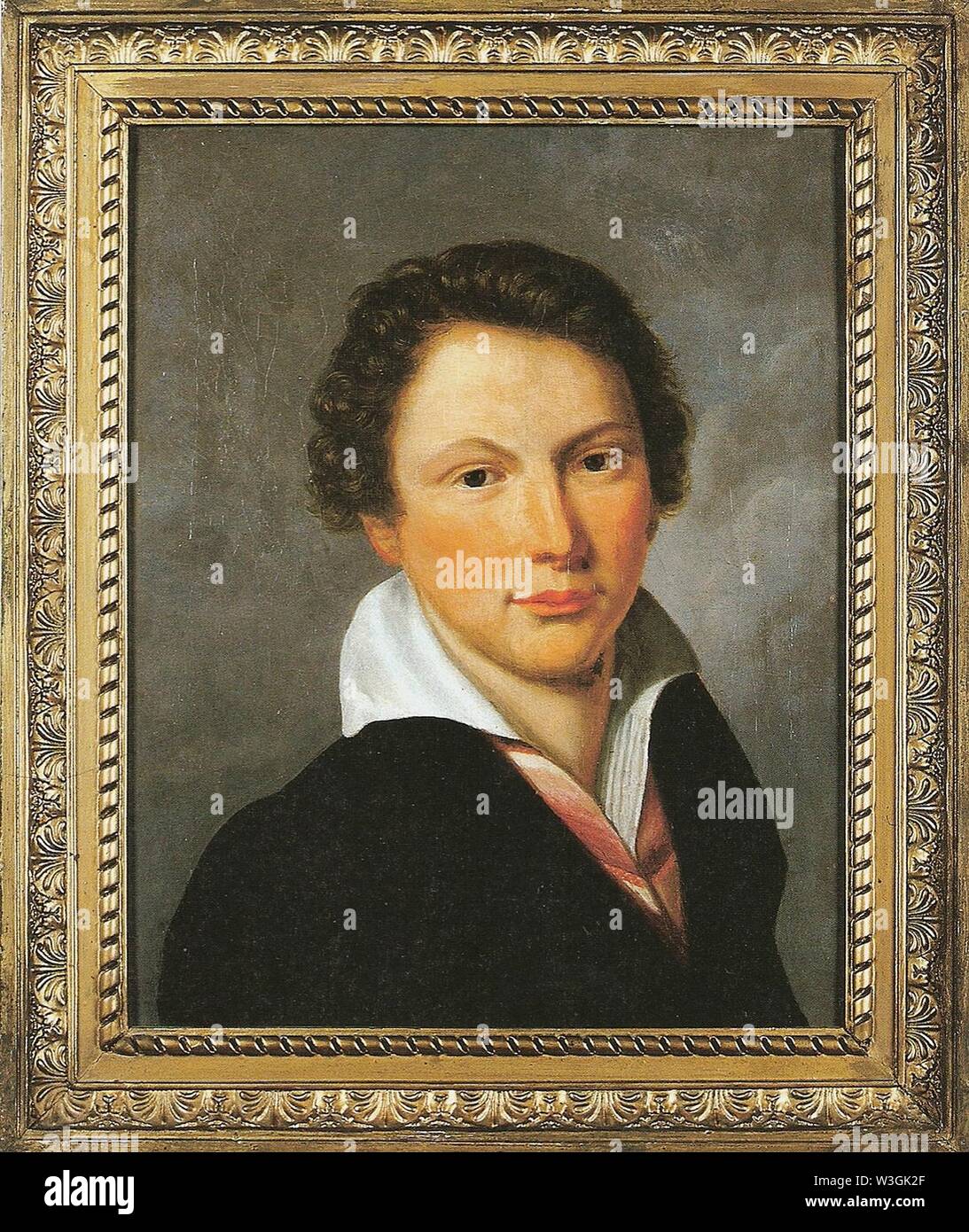 Christoph F Dörr - Ludwig Uhland - ÖaL 1810. Banque D'Images