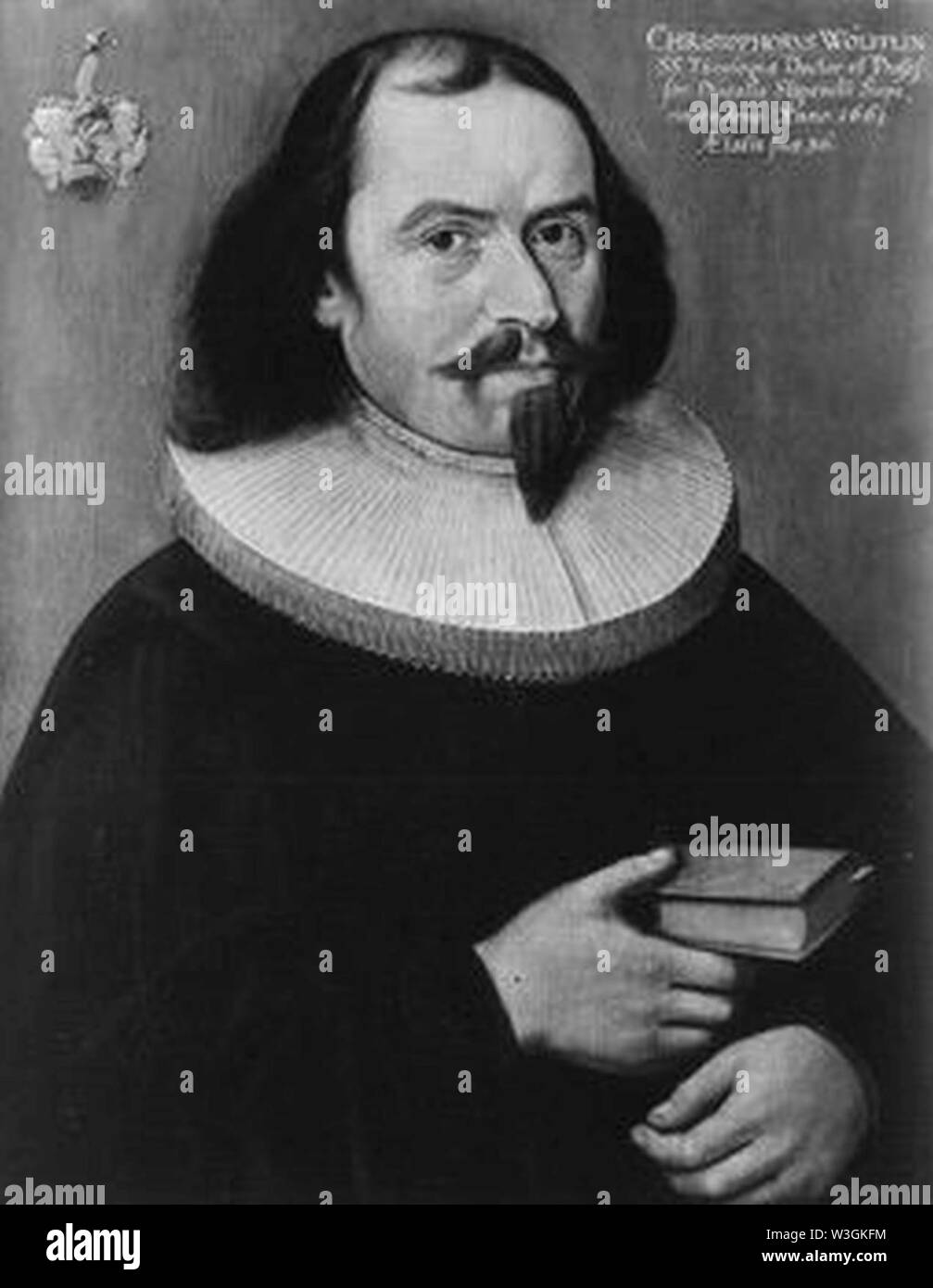 Christoph Wölfflin (1625-1688). Banque D'Images
