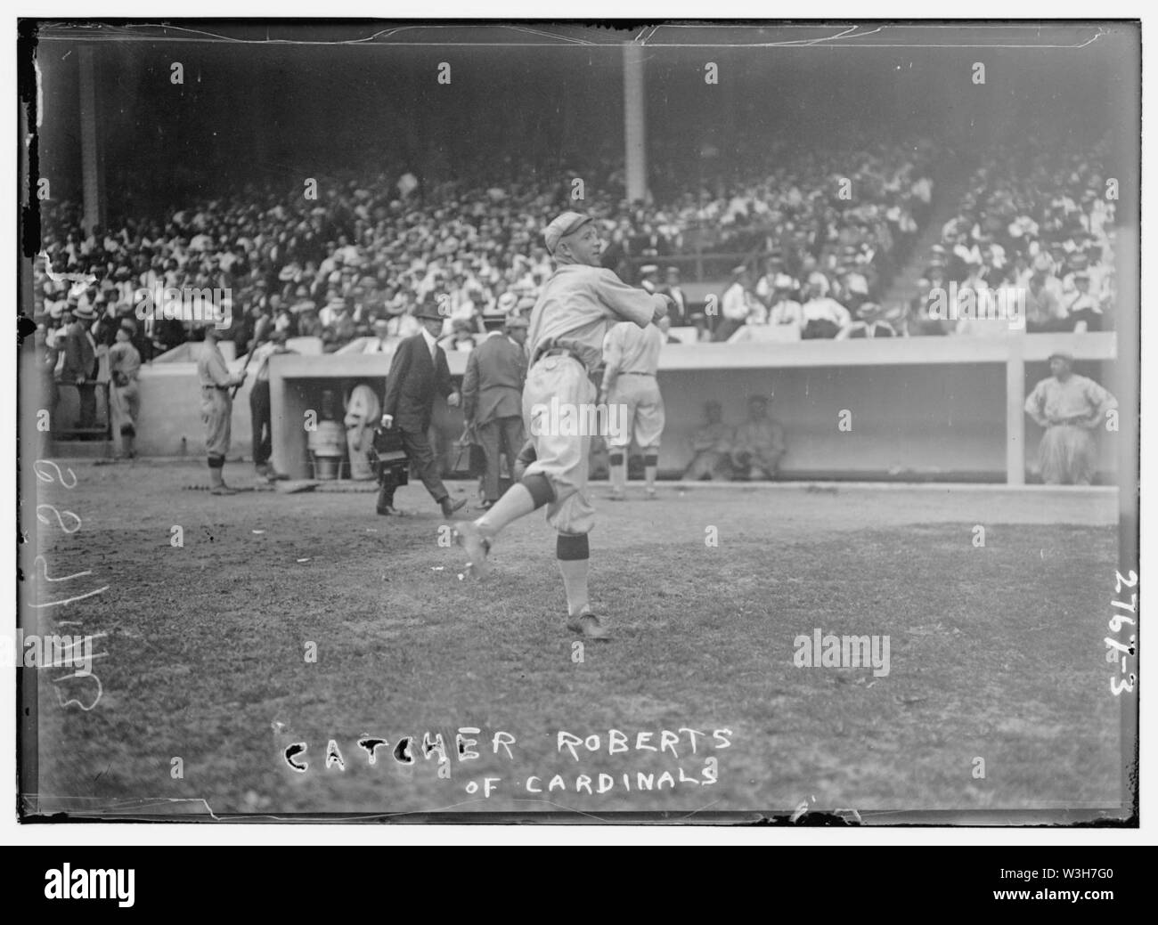Clarence 'Skipper' Roberts, Saint Louis NL (baseball) Banque D'Images