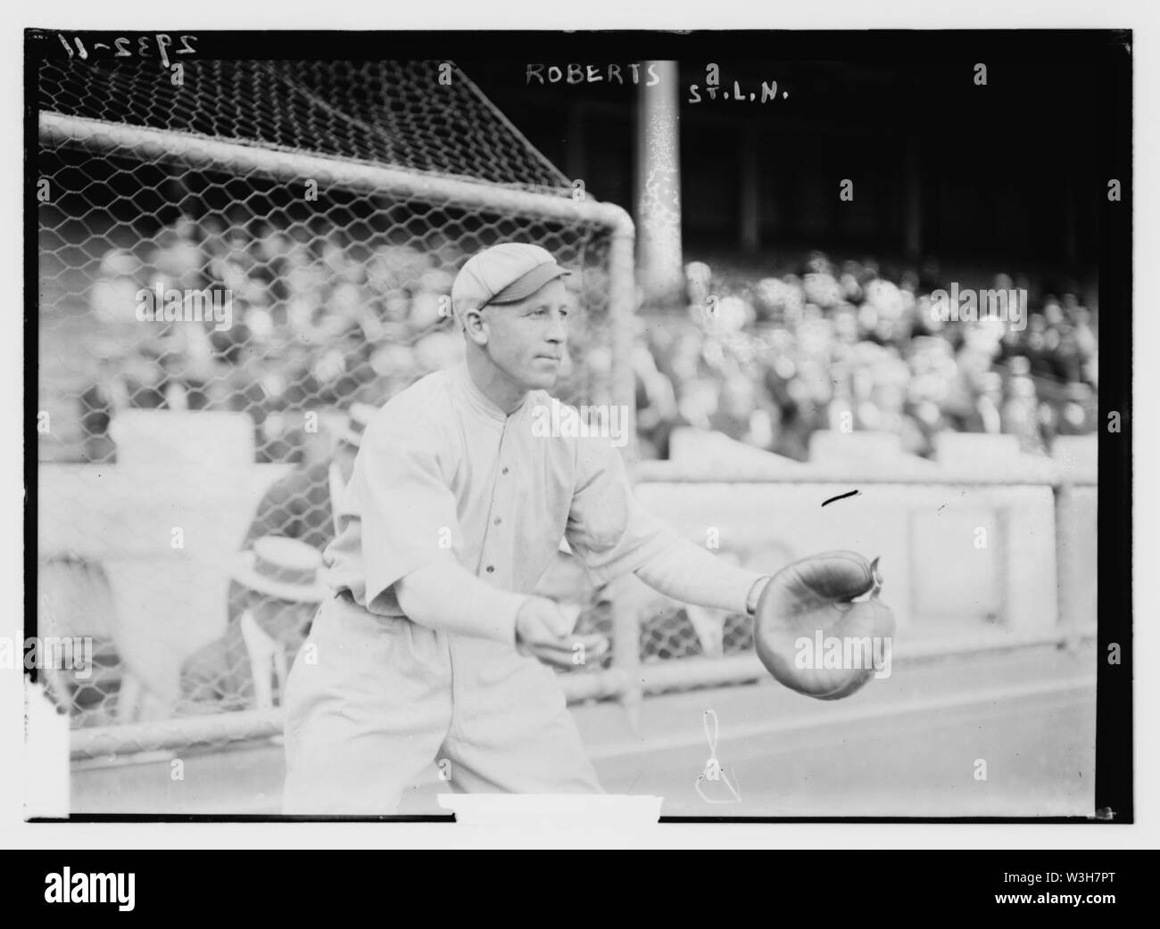 Clarence 'Skipper' Roberts, Saint Louis NL (baseball) Banque D'Images