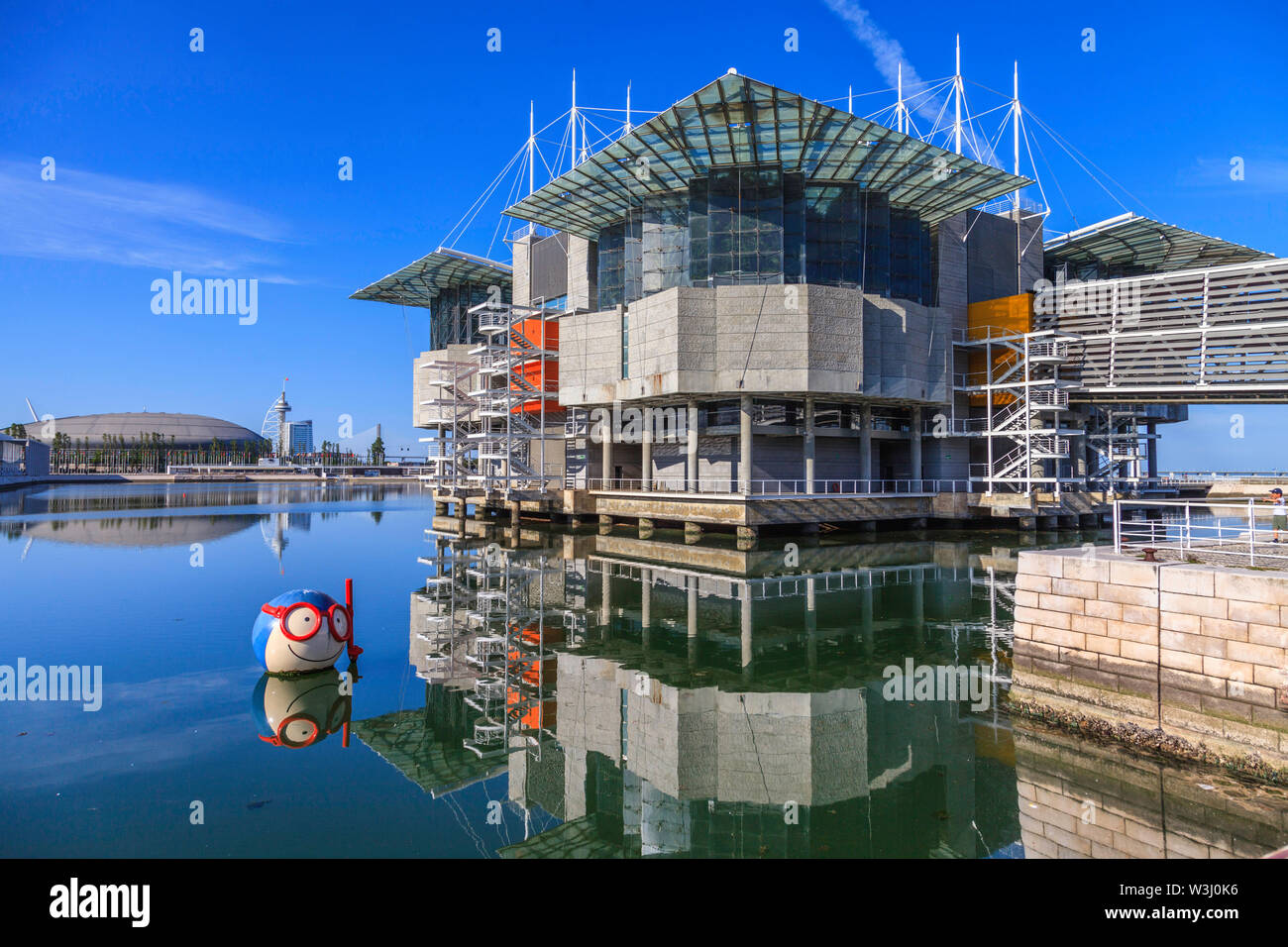 Oceanario de Lisboa Banque D'Images