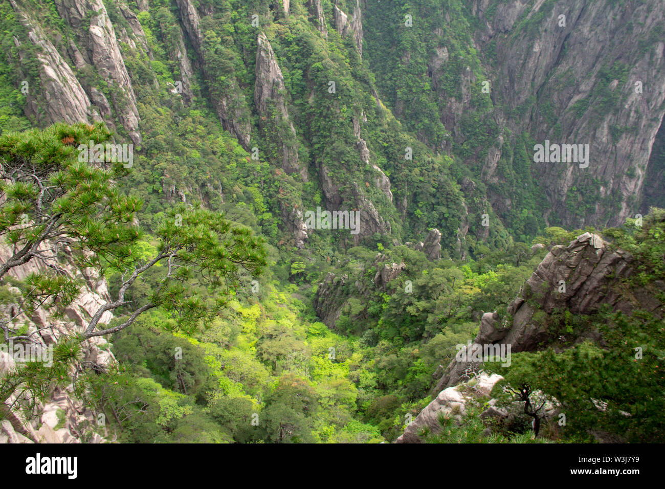 La Plus Belle Chaîne De Montagnes De Chine Photos La Plus