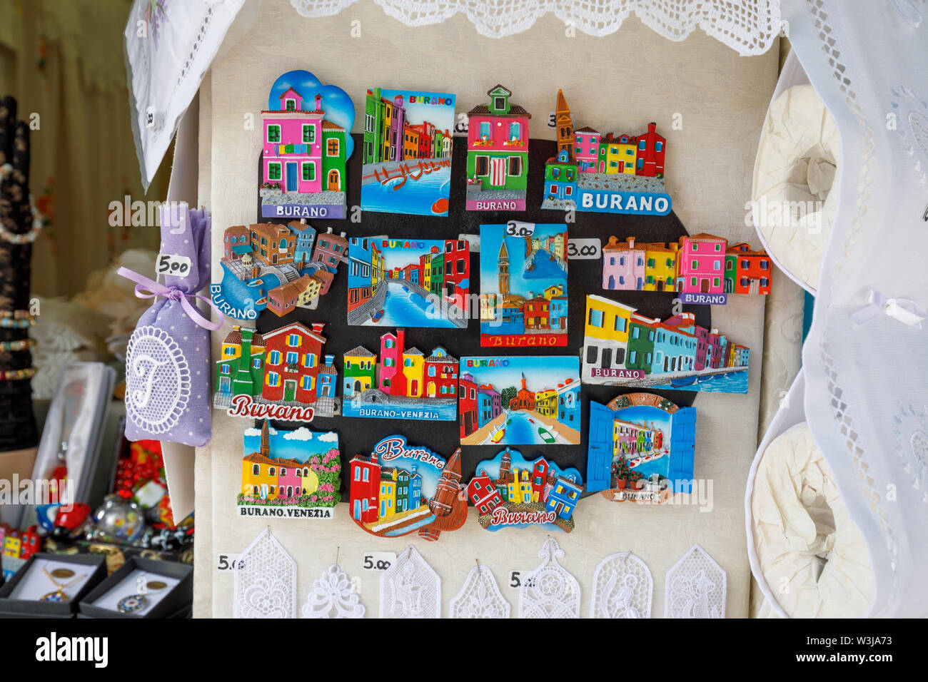 Aimant Frigo Venise 3D - Souvenir Décoratif Italie Pour Réfrigérateur 10.5x7cm