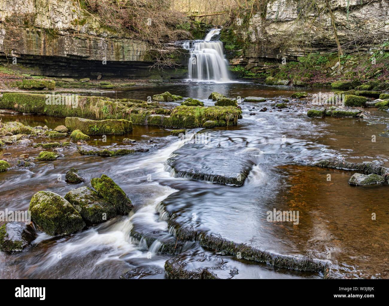 West Burton Falls Banque D'Images