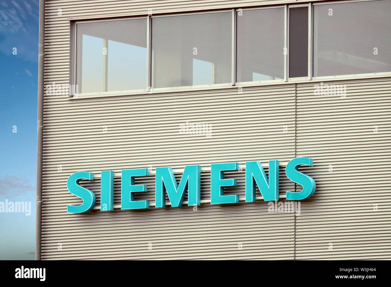 Usine Siemens Allemagne Goerlitz Banque D'Images