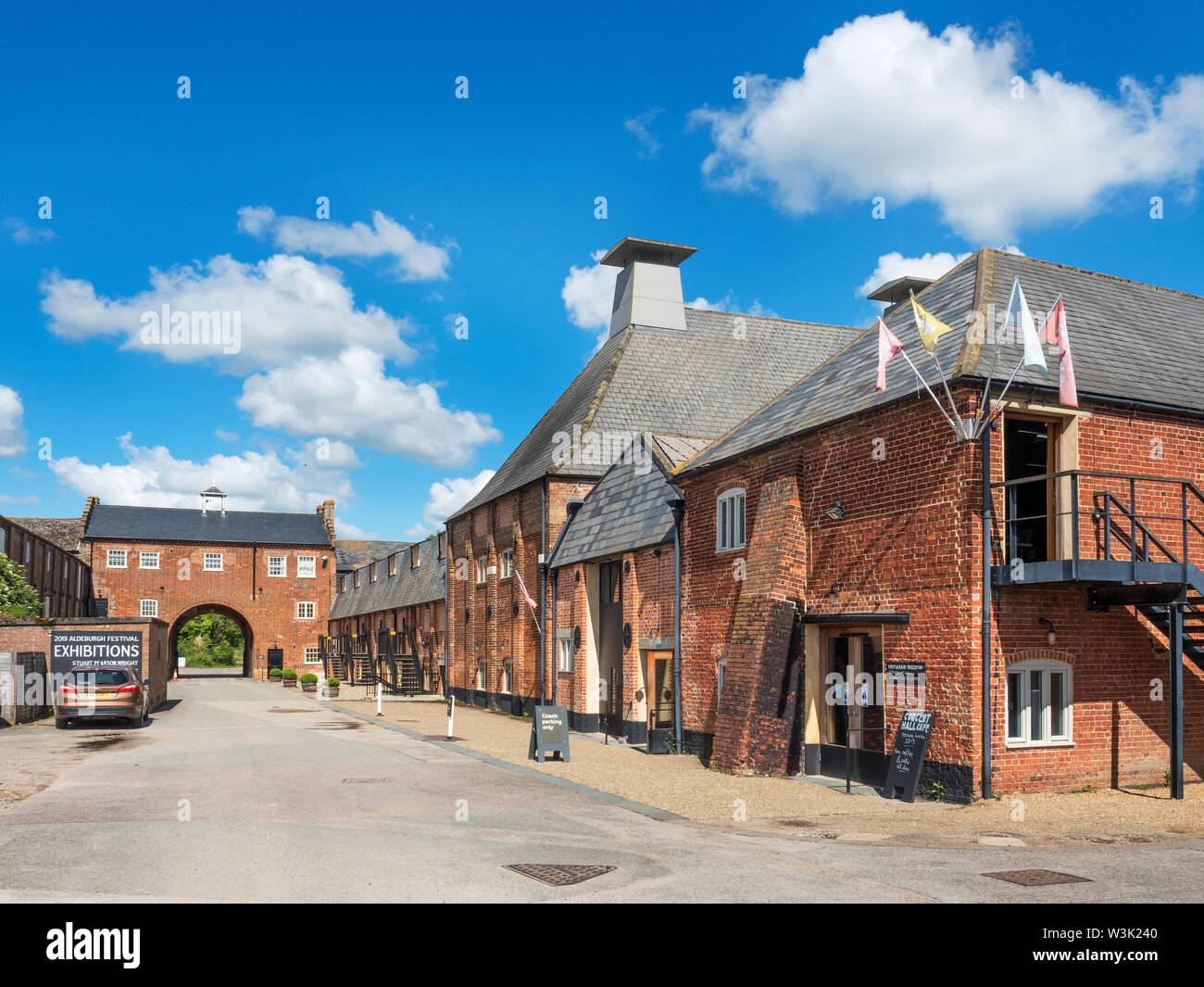 Snape Maltings Concert Hall Snape Maltings Suffolk Angleterre Banque D'Images