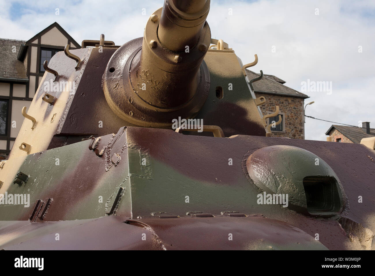 King Tiger Tank Banque D'Images