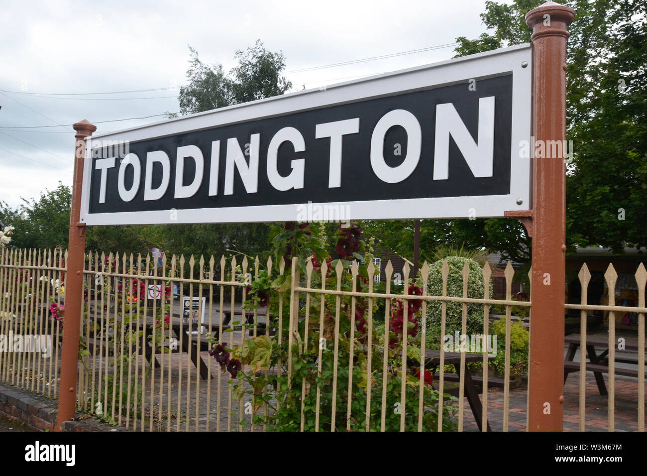 Toddington Gare. Partie de la Gloucestershire Warwickshire Railway. Heritage Railway. Banque D'Images