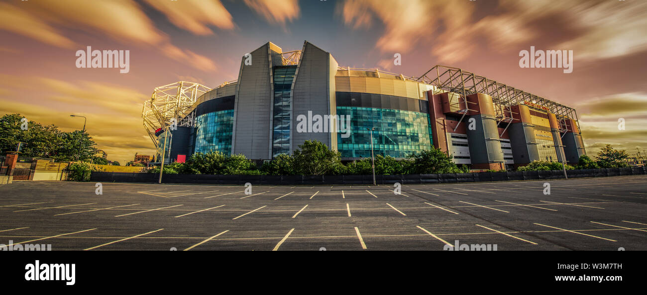 Old Trafford, Théâtre des rêves Banque D'Images