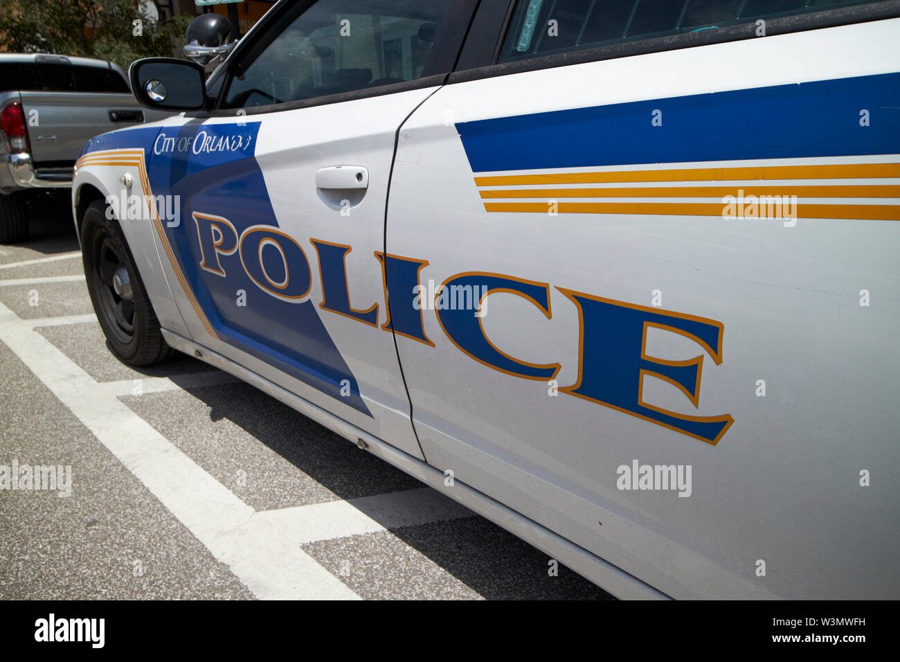 Ville de véhicule de patrouille de police squad Orlando Orlando Florida USA Banque D'Images