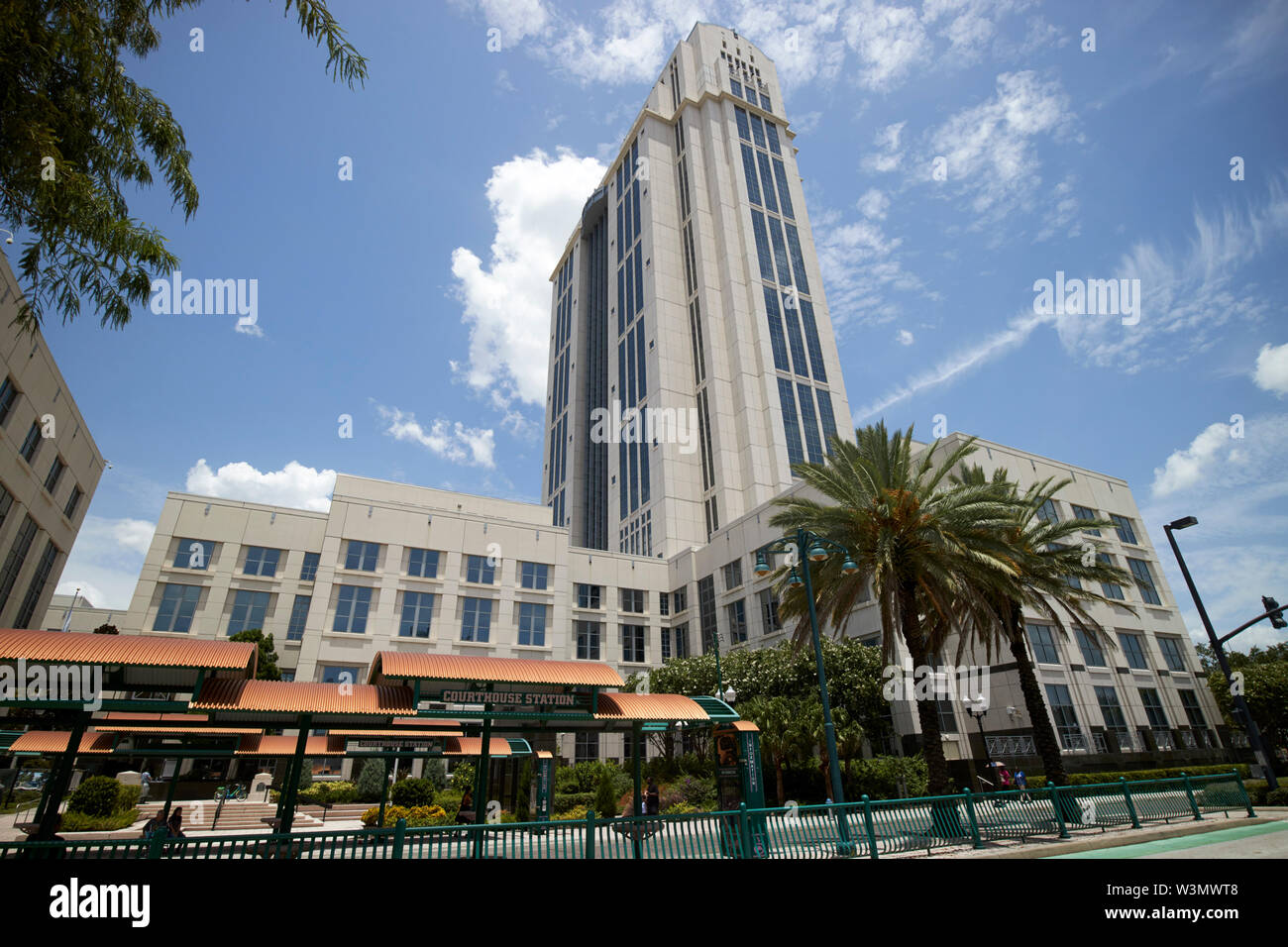 Orange County Courthouse Orlando Florida USA Banque D'Images