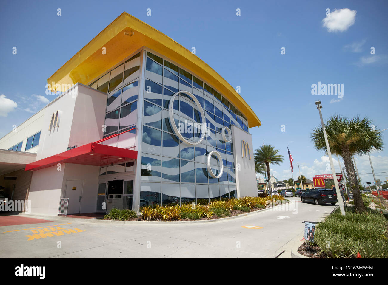 Le plus grand restaurant Mcdonald's de divertissement sur International Drive Orlando Florida USA Banque D'Images