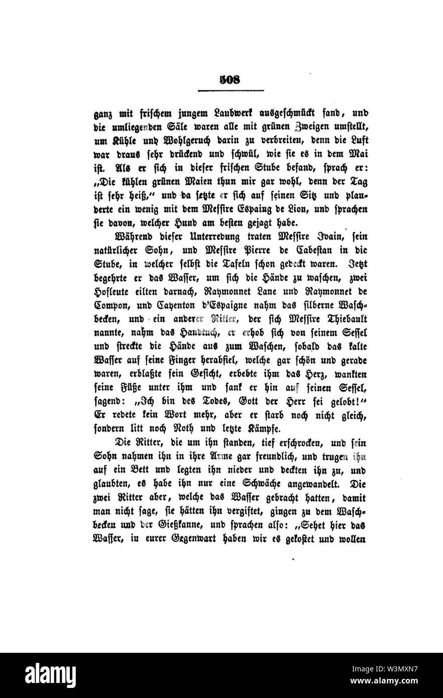 Clemens Brentano's gesammelte Schriften IV 508. Banque D'Images